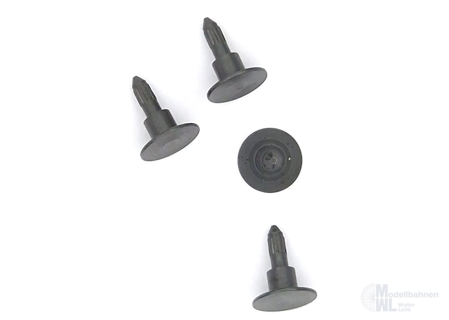 Märklin Ersatzeile E123252 - ERSATZTEIL: Puffer flach m. Rändel 4 St